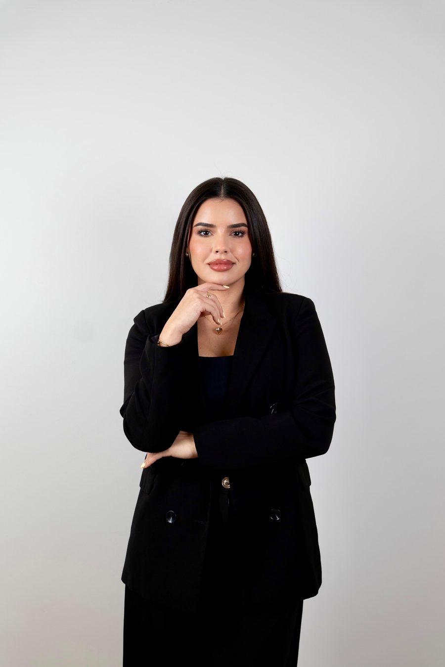 Mariangelina Martínez, retrato de estudio